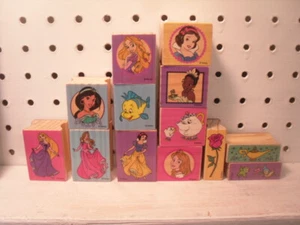 Disney Princess Stamps Lot (12) Sleeping Beauty Snow White Tangled Tiana Etc - Picture 1 of 8