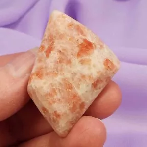 Pieza plana pulida piedra solar ""See the Bright Side"" 15,7 g SN32277 - Imagen 1 de 4