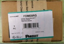 PANDUIT FDME8RG , DIN RAIL FIBER OPTIC ENCLOSUREN 8 PORT