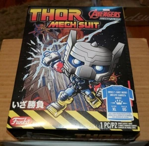 FUNKO Marvel Avengers Mech Strike Thor Mech Suit Short Sleeve T-shirt Unisex XL - Picture 1 of 2