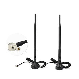 2 Pack 5dB Magnetic 4G/LTE Antenna TS9 for AT&T Nighthawk MR1100, 7730L Verizon - Picture 1 of 7