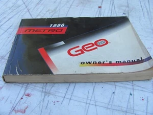 1996 GEO Metro Owner's Manual - Picture 1 of 9