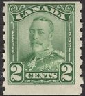 CANADA-1928 2c grün Sg 287 MONTIERT NEUWERTIG Scharnier Rest