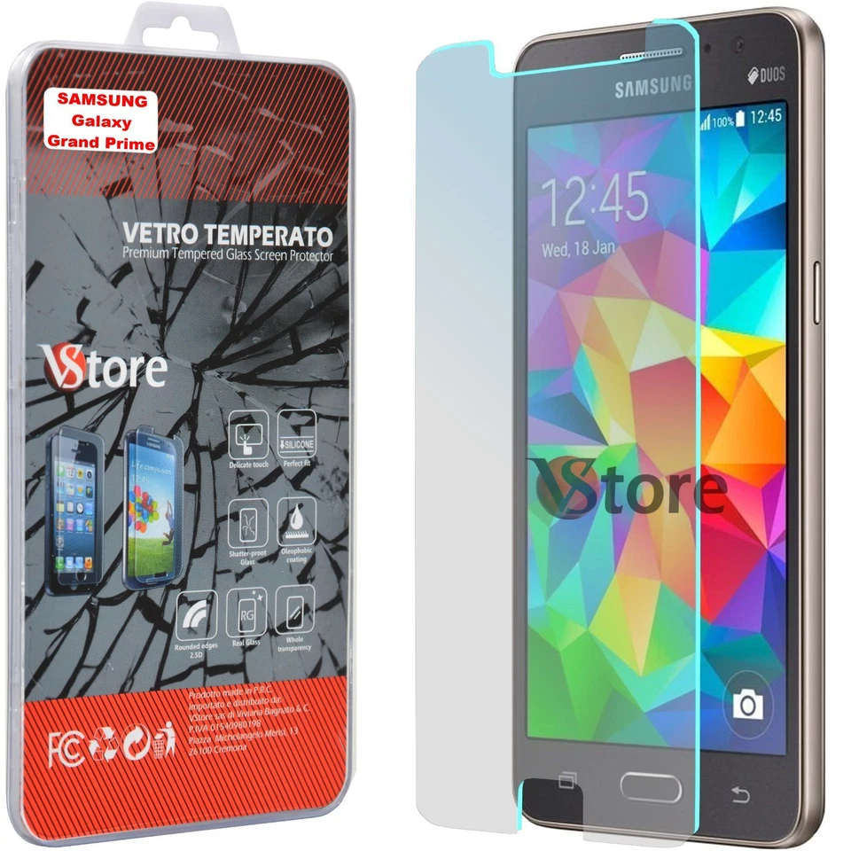 2 Tempered Glass Screen Protector For Samsung Galaxy Grand Prime G530H 5.0" - Image 1 of 1