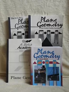 ABeka 11th Math, Plane Geometry (Set of 4 books test/quiz/solution key/student - Bild 1 von 12