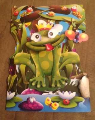 Tarjeta interactiva 3D Santoro London - Frog Prince Foto 1 de 3