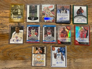 Huge NBA Basketball Autographs LOT - Rookies/Numbered 🔥🔥🔥