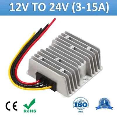 DC Step Up 12v to 24v Voltage Regulator 15A 12A 10A 5A 3A Boost Power Converter - Image 1 of 4