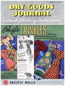 Dry Goods Journal Vol. 38 #3 March 1937 - Picture 1 of 9