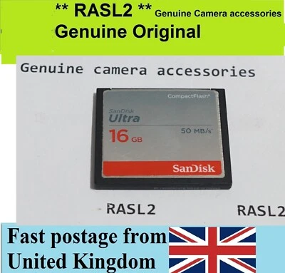 16 GB  Compact Flash CF Memory Card, for Nikon D3 X,D300s,D700, D2HS,Canon D5 D7 - Image 1 of 4