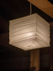Lámpara colgante Isamu Noguchi Akari 33X sombra de luz Washi con marco de papel iluminación - Imagen 1 de 21