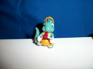 CONSTRUCTION Fire Breathing Dragon WELDING PIPE Cartoon DINOSAUR Figure Kinder - Picture 1 of 5