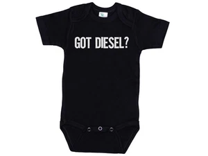 Got Diesel, Baby Mechaniker Outfit, lustiger Body, Mechaniker Strampler, Diesel - Bild 1 von 6