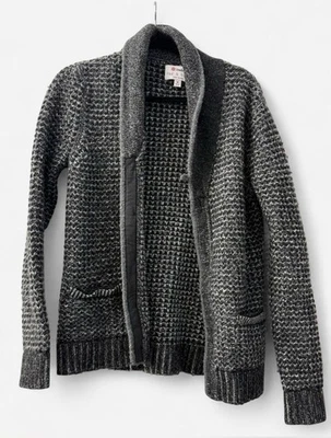 Neiman Marcus Men's RAG & BONE Target MEDIUM Black Cardigan Sweater - Image 1 of 4
