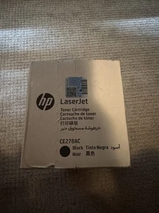 Neu HP LaserJet CE278AC versiegelt schwarz Tonerkassette OEM Original Neu im Karton Original - Bild 1 von 7