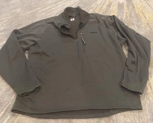 RARE Patagonia MARS R1 Flash Homme XL Vert Alpha Couche de Base Militaire SOCOM PCU - Photo 1/16