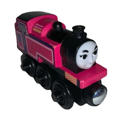 Thomas el Tren y Amigos Ferrocarril de Madera Ashima Motor Madera Real DFX19 RARO Foto 1 de 4