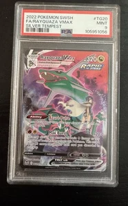Pokemon TCG Rauquaza VMAX Silver Tempest SWSH PSA 9 - Picture 1 of 1