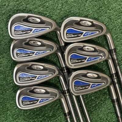 Juego de plancha King Cobra FP 4-PW, Aldila NV HL70 regular flexible grafito, para diestros Foto 1 de 4