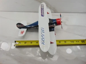 BUD LIGHT 1993 Limited Edition - Die Cast STEARMAN BI-PLANE Coin BANK MINT COND! - Bild 1 von 4