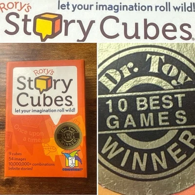 Gamewright Rory's Story Cubes Actions  9 Cubes Includes Storage Box - Image 1 of 4