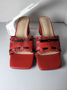 Elegante rote Damen Heels, Größe 11 - Bild 1 von 5