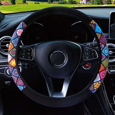 Decorative Car Wheel Cover Neoprene Material Enhance Your Car's Interior - Image 1 of 4
