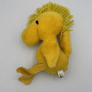 Vintage 8” Woodstock Beanbag Plush Peanuts Knickerbocker Snoopy 1972 - Picture 1 of 16