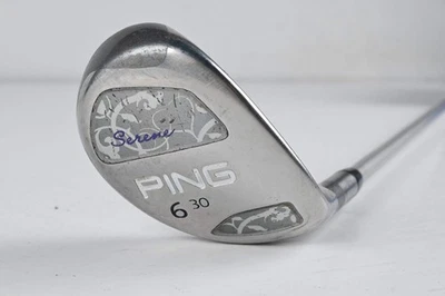 Ladies Ping Serene #6 Hybrid / 30 Degree / Ladies Flex Ping ULT 210 Shaft - Image 1 of 4