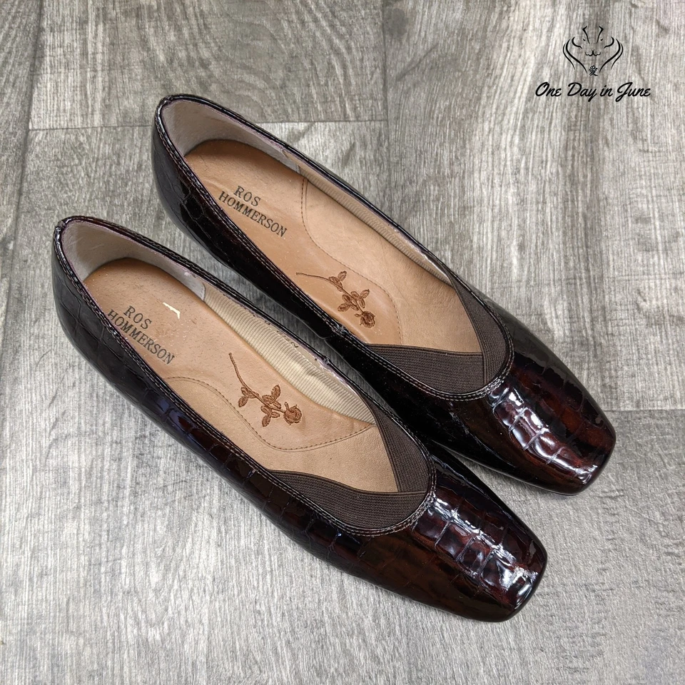 Ros Hommerson Patent Leather Shoes Size 6.5N - Image 1 of 4