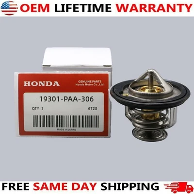 Conjunto de termostato OEM para Honda Fit Accord Civic CR-V Acura Integra ILX CL EE. UU. Foto 1 de 4