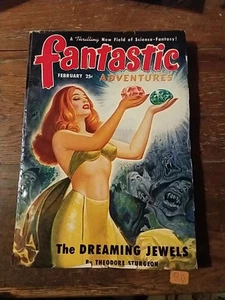 Fantastic Adventures febrero 1950 Ziff Davis Publishing OO-136 - Imagen 1 de 3