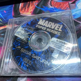 Marvel Super Heroes for Sega Saturn 1997 Disc Only
