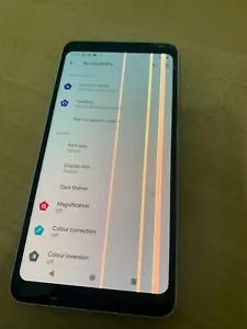 Google Pixel 2 XL LCD Screen Replacement Full unit (damaged) nr35 - Picture 1 of 4