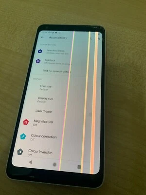 Google Pixel 2 XL LCD Screen Replacement Full unit (damaged) nr35 - Image 1 of 4