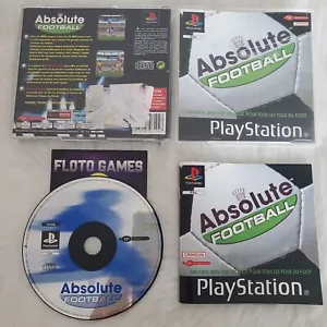 Jeu Absolute Football pour Playstation 1 PS1 PAL FR Complet CIB - Floto Games - Imagen 1 de 3