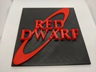 Red Dwarf Logo Sign Plaque Model Figurine Geek Figure Miniature Gift Him Her UK