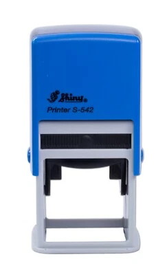 KOPIERLADEN KARNATH GMBH Quadratischer Stempel personalisiert - Shiny S-542, 42 x 42 mm