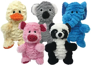 Multipet Wrinkleez Plush Squeaky Dog Toy Assorted 9 in. NWT - Picture 1 of 2