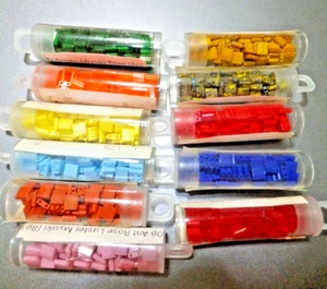 MIYUKI Tila 5mm 2-Hole Tile Beads !!PRICE DROP!! **DESTASH** - Picture 1 of 10