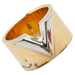 LOUIS VUITTON Essential V Ring ring M61085 Women 【Used】 - Picture 1 of 7