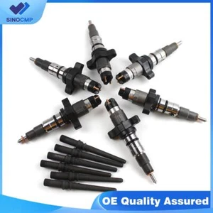 6PCS Fuel Injectors 0445120238 for Late 2004-2009 Dodge Ram Cummins 5.9L Engine - Picture 1 of 7