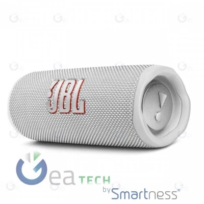 JBL FLIP 6 SPEAKER BLUETOOTH ALTOPARLANTE IMPERMEABILE WATERPROOF IP67 | BIANCO - Immagine 1 di 4