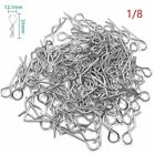 Premium Body Shell Clip Pins for RC HSP 110 18 Car Set of 100 Silver Color