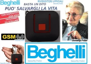 BEGHELLI SALVALAVITA SALVA VITA SALVAVITA GSM TASCABILE SOS TELECOMANDO CADUTA - Foto 1 di 6