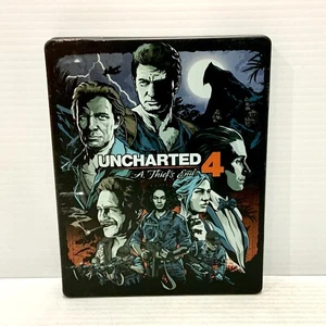 Uncharted 4: A Thief's End - Steelbook - Sin juego - PS4 - Envío gratuito - Imagen 1 de 5