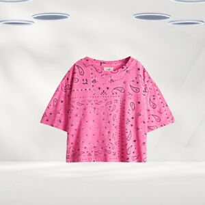 Ex Hush Women’s Short Sleeve Printed Cotton T-Shirt in Pink (Defect)