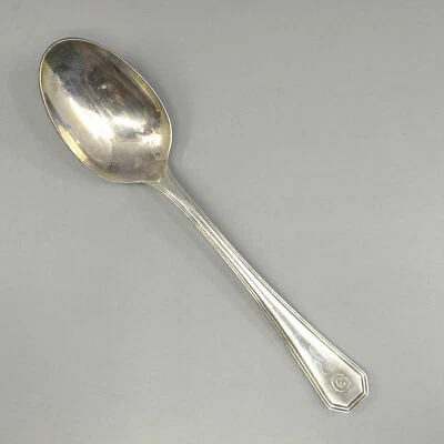 AMERICA por CHRISTOFLE Plateado 6" Cucharadita(s) MONOGRAMA "G" Art Deco Foto 1 de 4