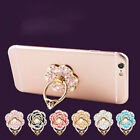 Universal 360 Rotating Finger Ring Stand Holder for Cell Phone  - CRYSTAL ROSES