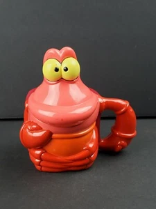 Vintage Disney's World on Ice LITTLE MERMAID SEBASTIAN 3D Kunststoff Figur Becher - Bild 1 von 8